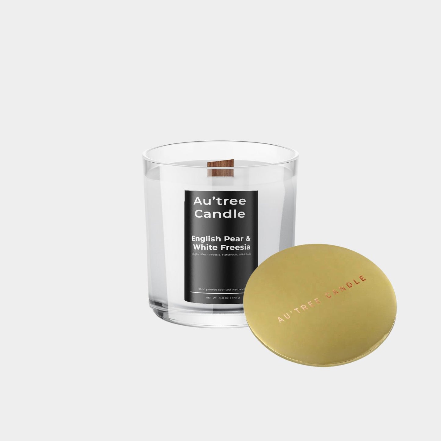 English Pear & White Freesia Classic Candle