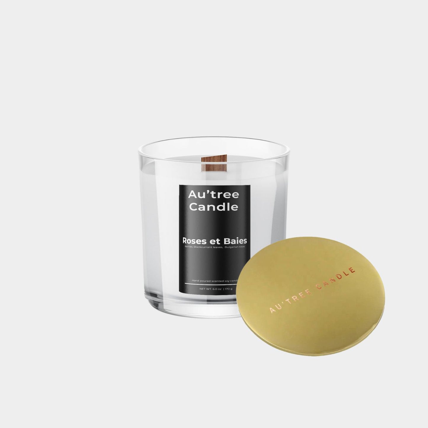 Roses Et Baies Classic Candle