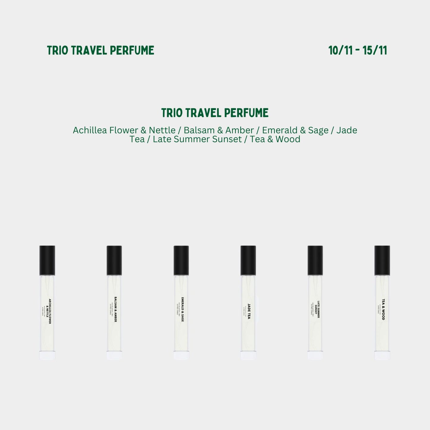 111. Trio Travel Perfume