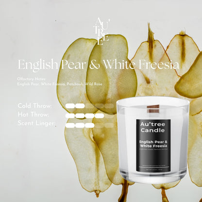 English Pear & White Freesia Classic Candle