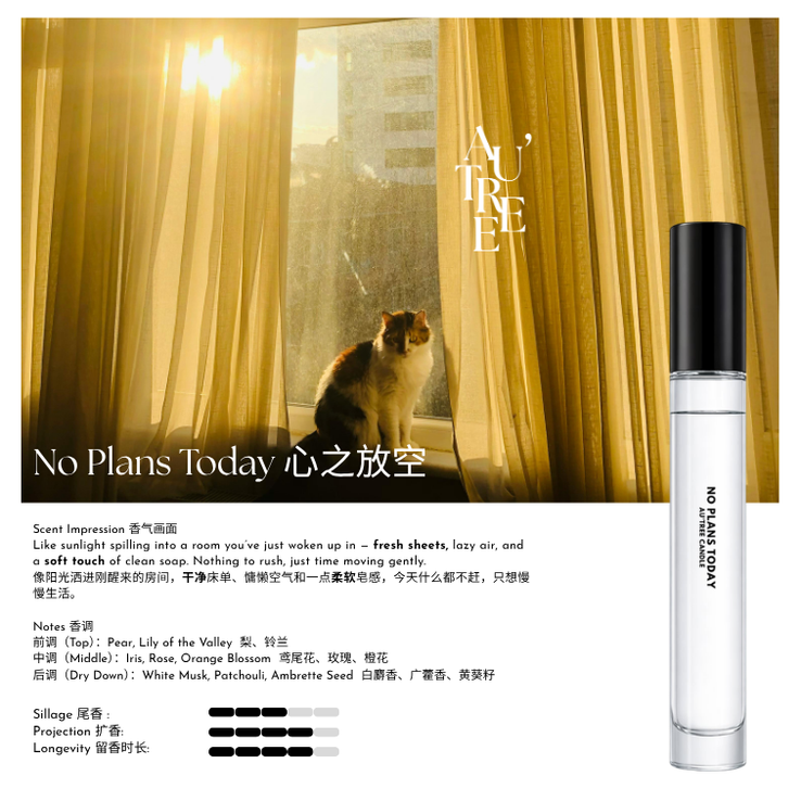 No Plans Today Travel Perfume