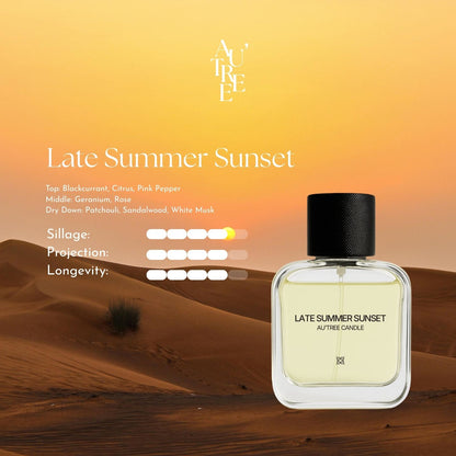 Late Summer Sunset Perfume