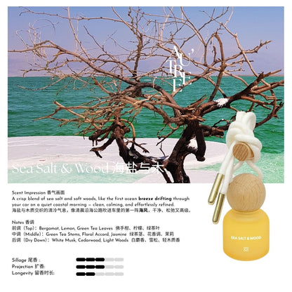Sea Salt & Wood Car Perfume