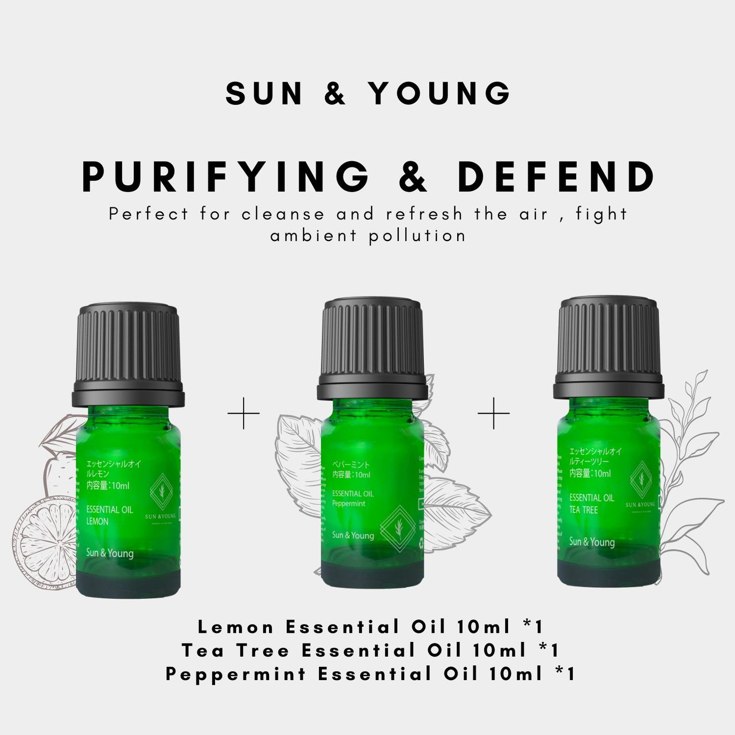 Purifying & Defend Aromatherapy Set