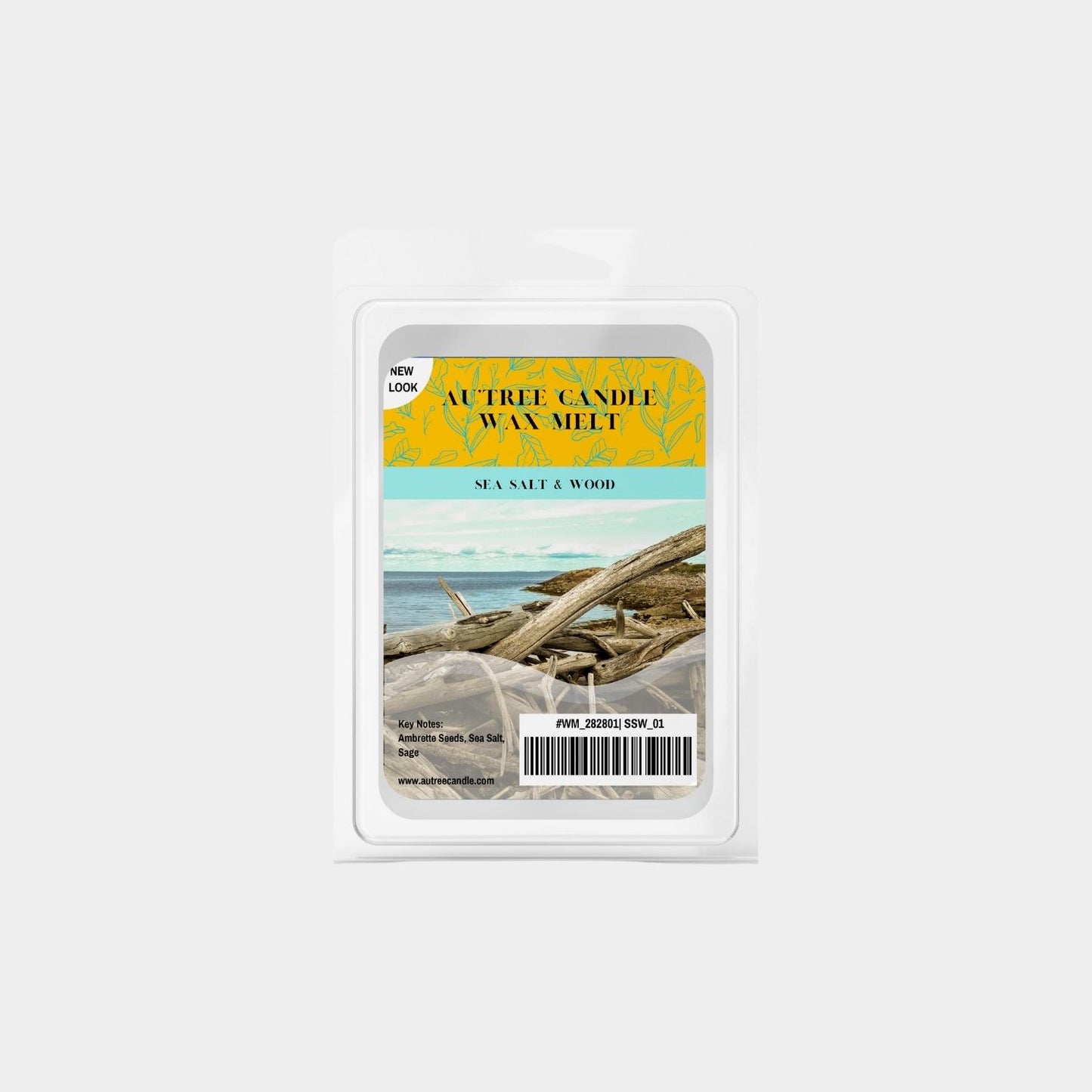 Sea Salt & Wood Melts - Home Fragrance Series