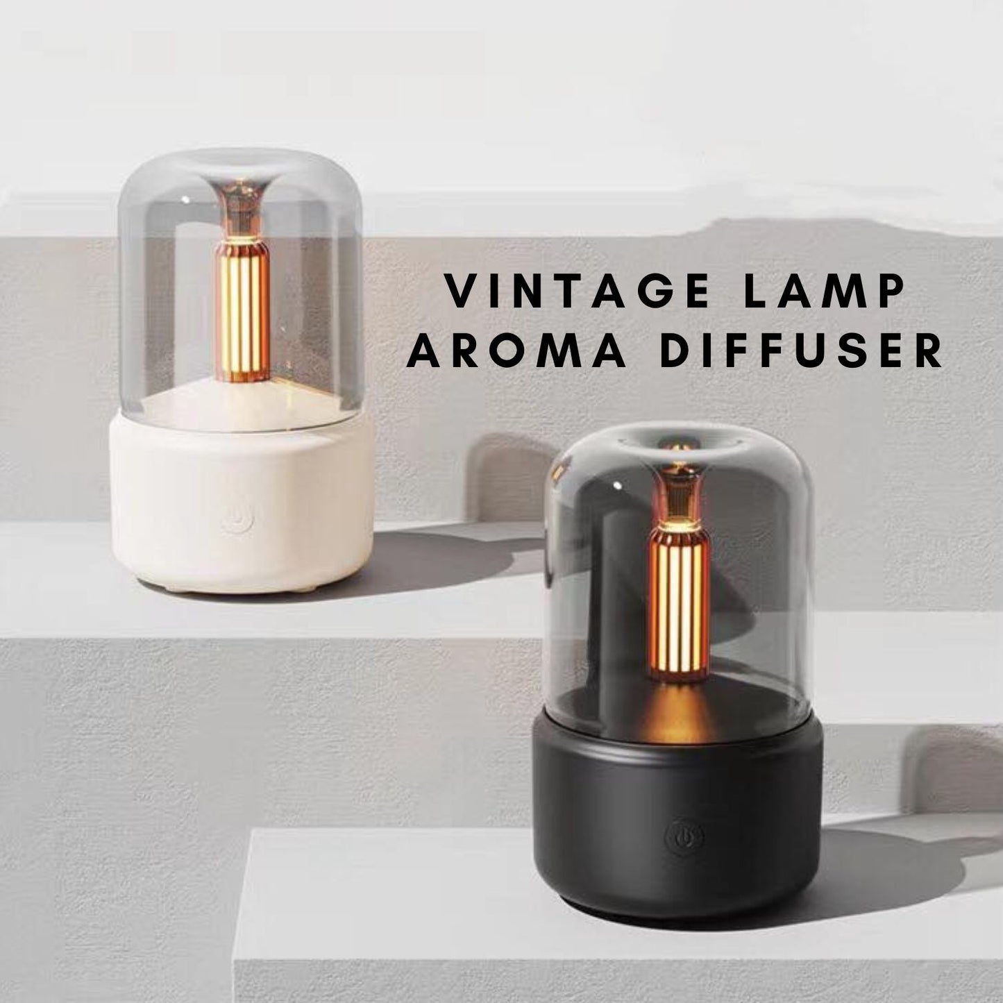 Vintage Lamp Aroma Diffuser (120ml)